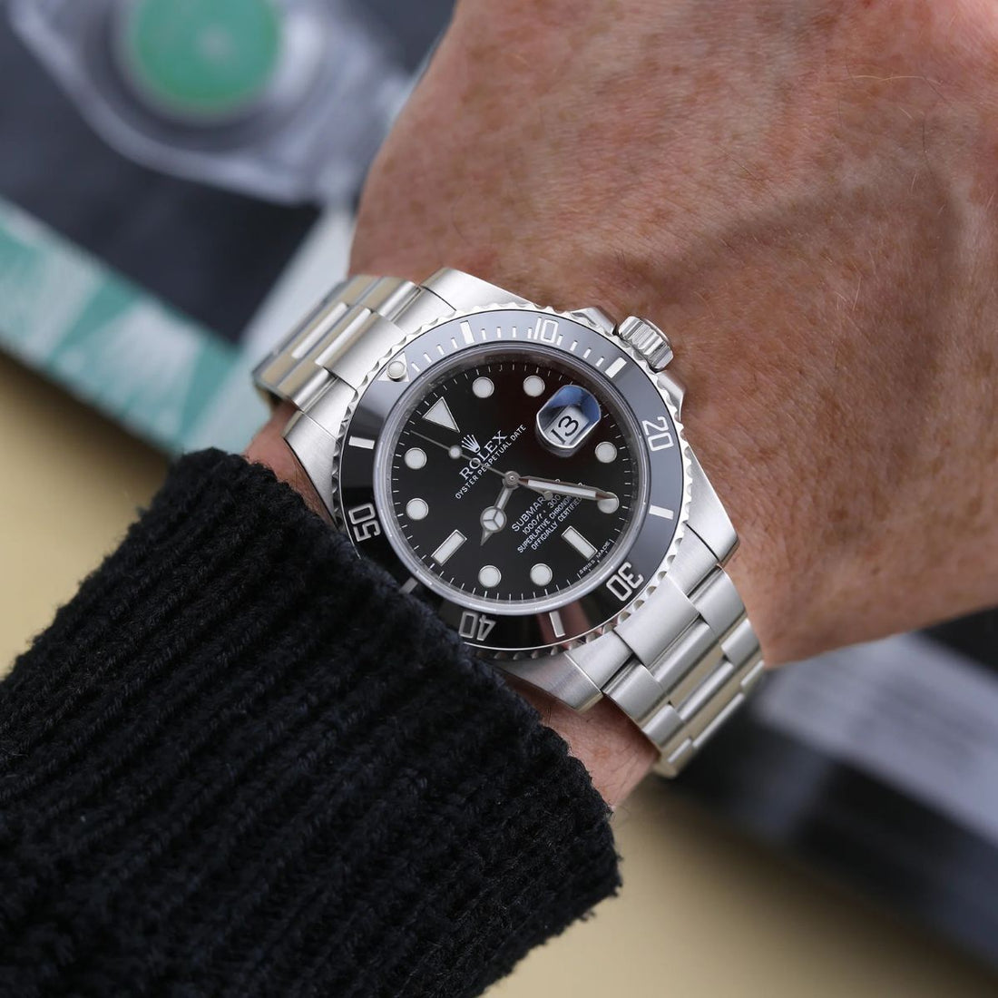 Submariner Date 116610LN “Cerâmica Preta”