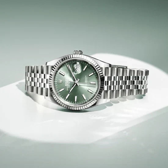 Mostrador Verde Bracelete Jubilee 41mm