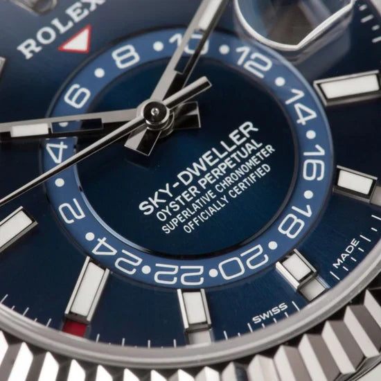 Sky-Dweller “Mostrador Azul” 326934-0003