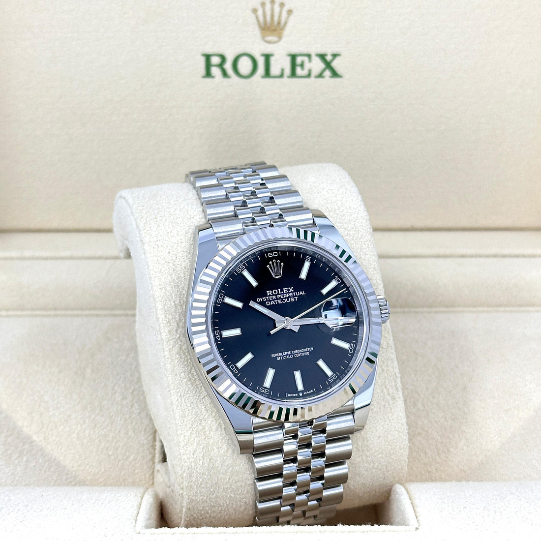 Datejust Mostrador Preto 41mm 126334